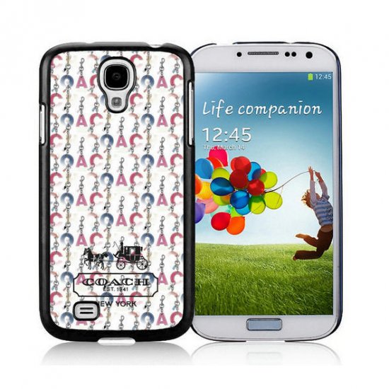 Coach Logo Monogram Multicolor Samsung Galaxy S4 9500 AJX