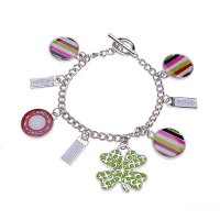 Coach Shine Leaf Silver Bracelets CWC