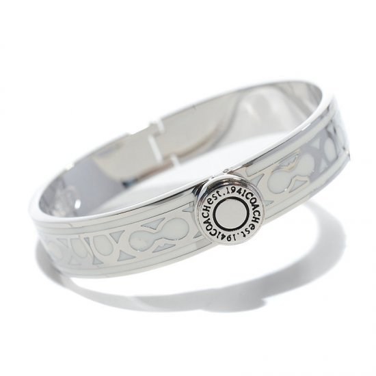 Coach Signature C White Bracelets AKX