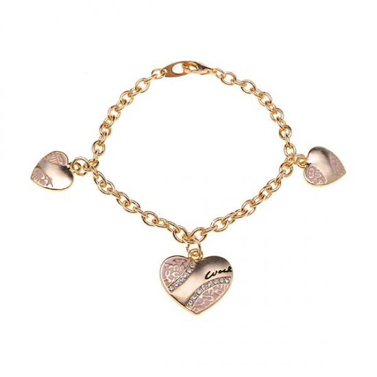 Coach Heart Signature Pink Bracelets ALC