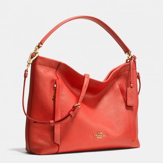 SCOUT HOBO IN PEBBLE LEATHER