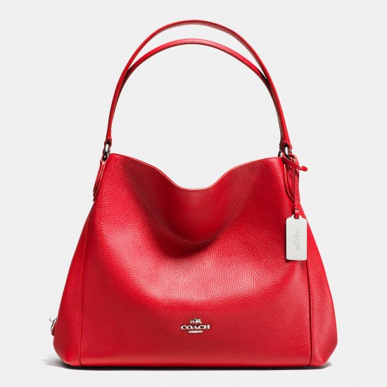 EDIE SHOULDER BAG 31 IN REFINED PEBBLE LEATHER