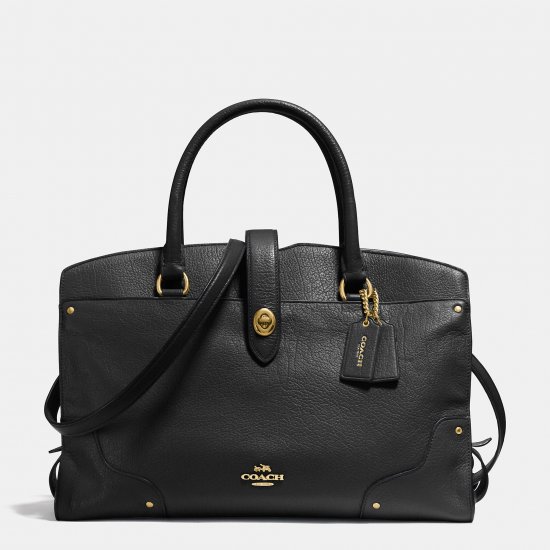 MERCER SATCHEL IN GRAIN LEATHER