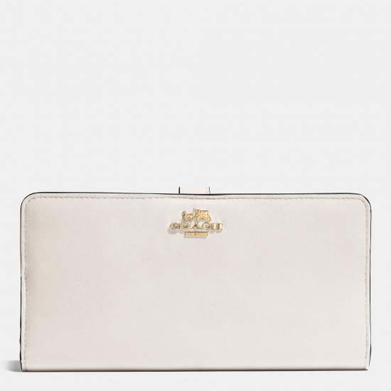 SKINNY WALLET IN LEATHER