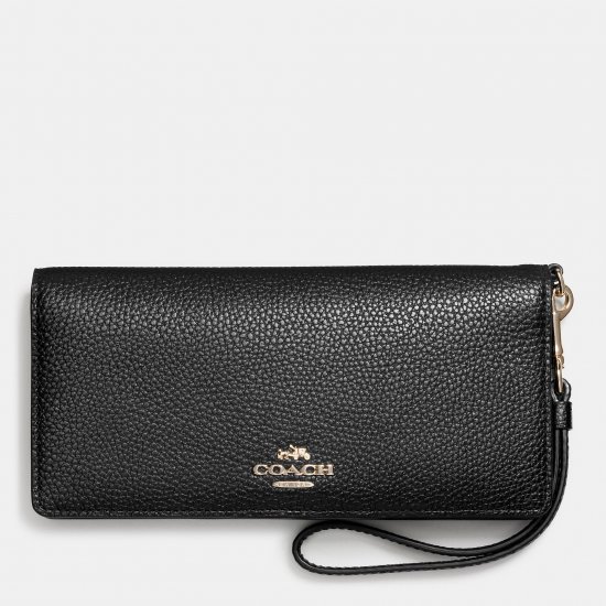 SLIM wallet IN PEBBLE LEATHER