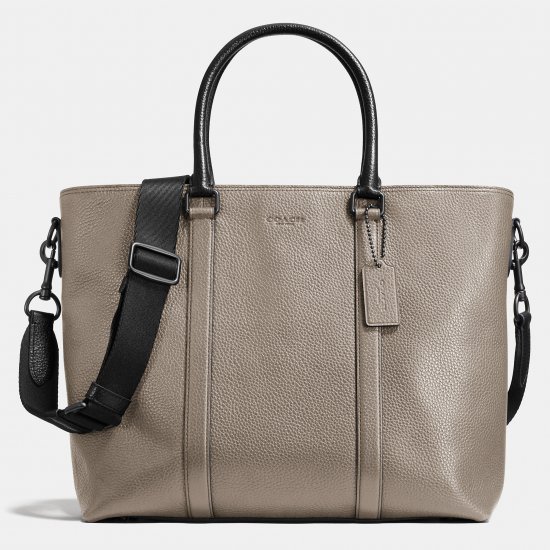 METROPOLITAN TOTE IN PEBBLE LEATHER