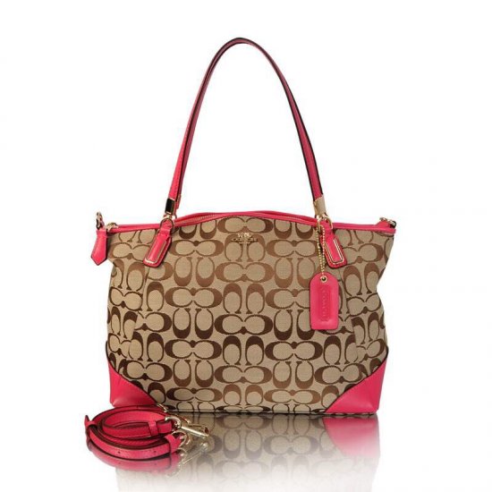 EDIE SHOULDER BAG IN SIGNATURE JACQUARD