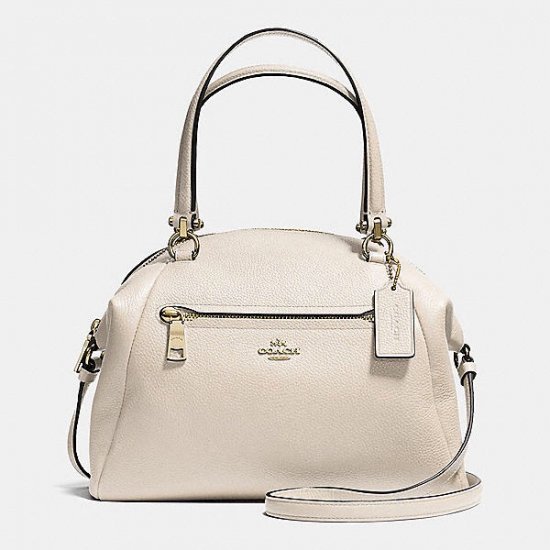 PRAIRIE SATCHEL IN PEBBLE LEATHER
