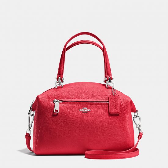 PRAIRIE SATCHEL IN PEBBLE LEATHER