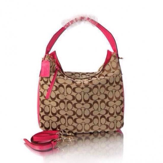 TURNLOCK TOTE IN SIGNATURE JACQUARD